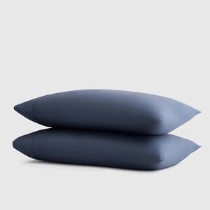 Quince Giza Cotton Sateen Mineral Standard Pillowcase Set